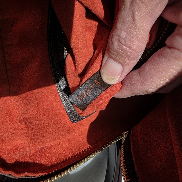 Louis Vuitton Damier Brown Leather Bag - Picture 3 of 16